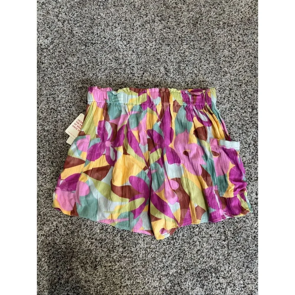 ❤️Roxy Girls Tropical Floral Shorts